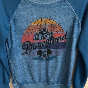 DISNEY PARKS OLD SCHOOL LIGHTWEIGHT “vintage Look” Sweater